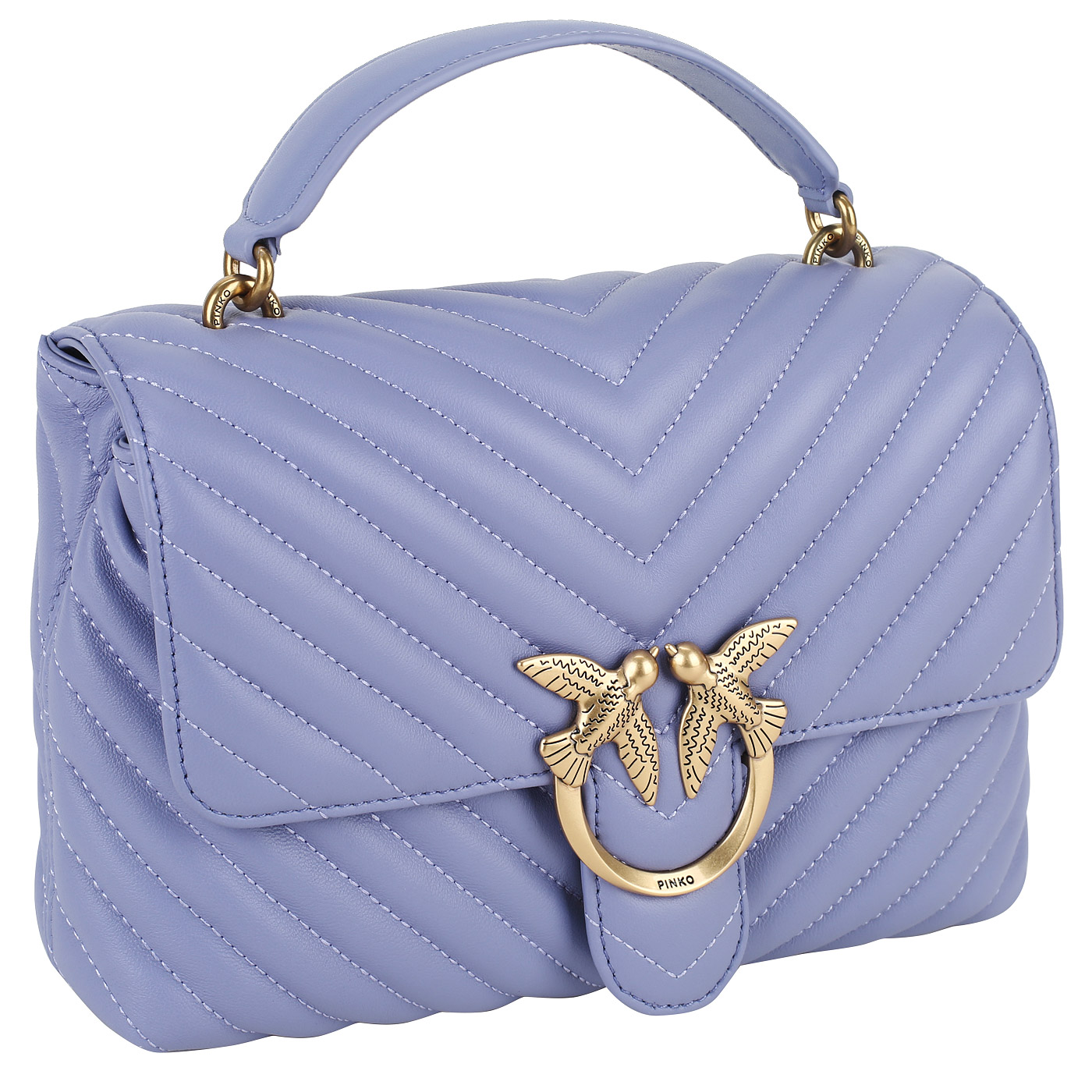 Стеганая сумка Pinko Chevron