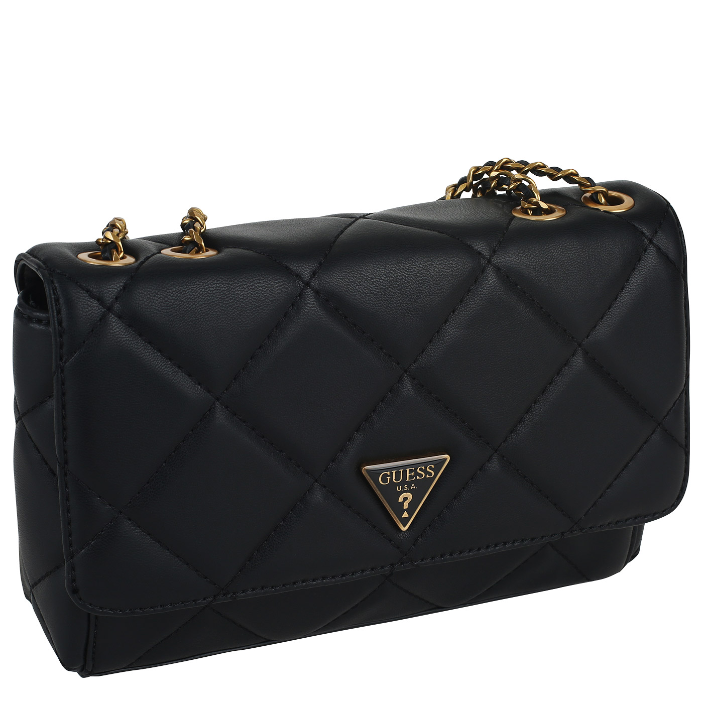 Стеганая сумка Guess Cessily