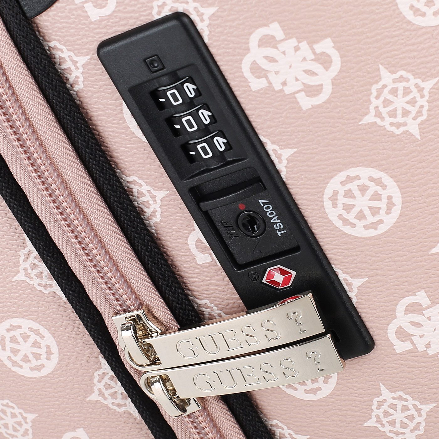 Чемодан маленький S из полиурeтана Guess Wilder
