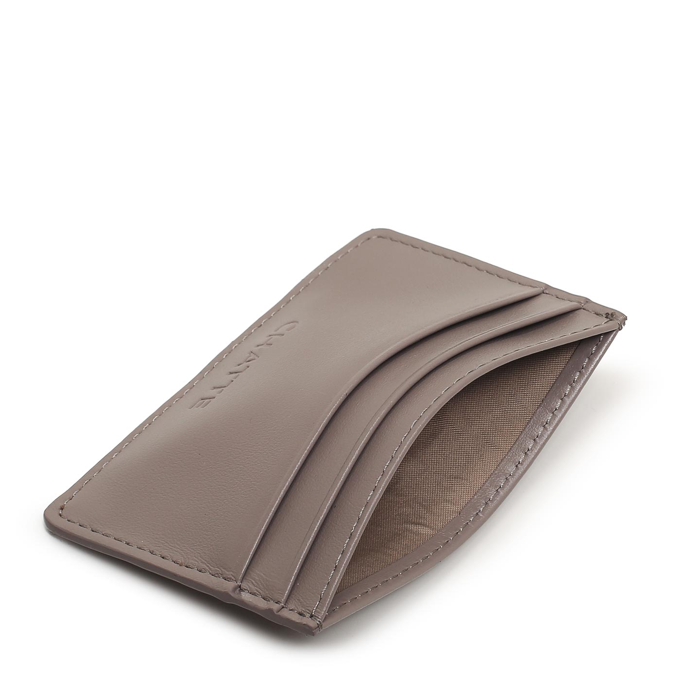 Кожаная визитница Chatte Lion