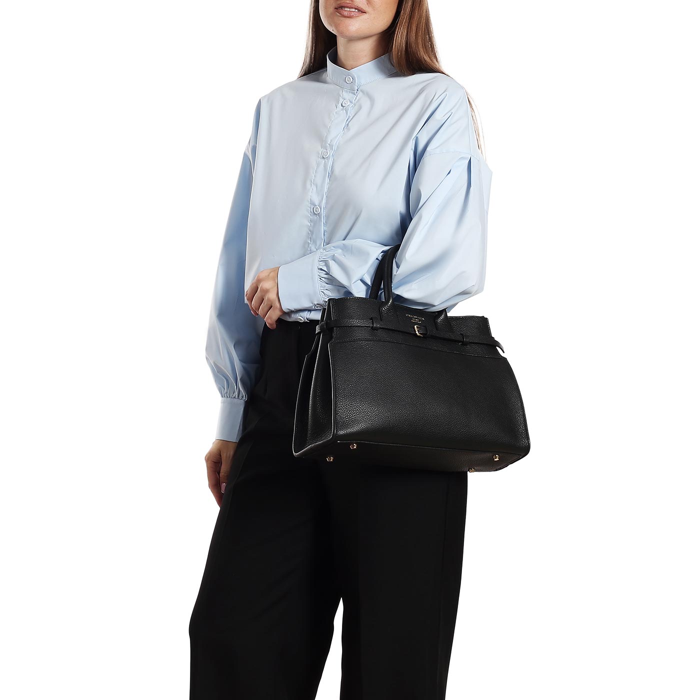 Кожаная сумка Christian Villa Peggy