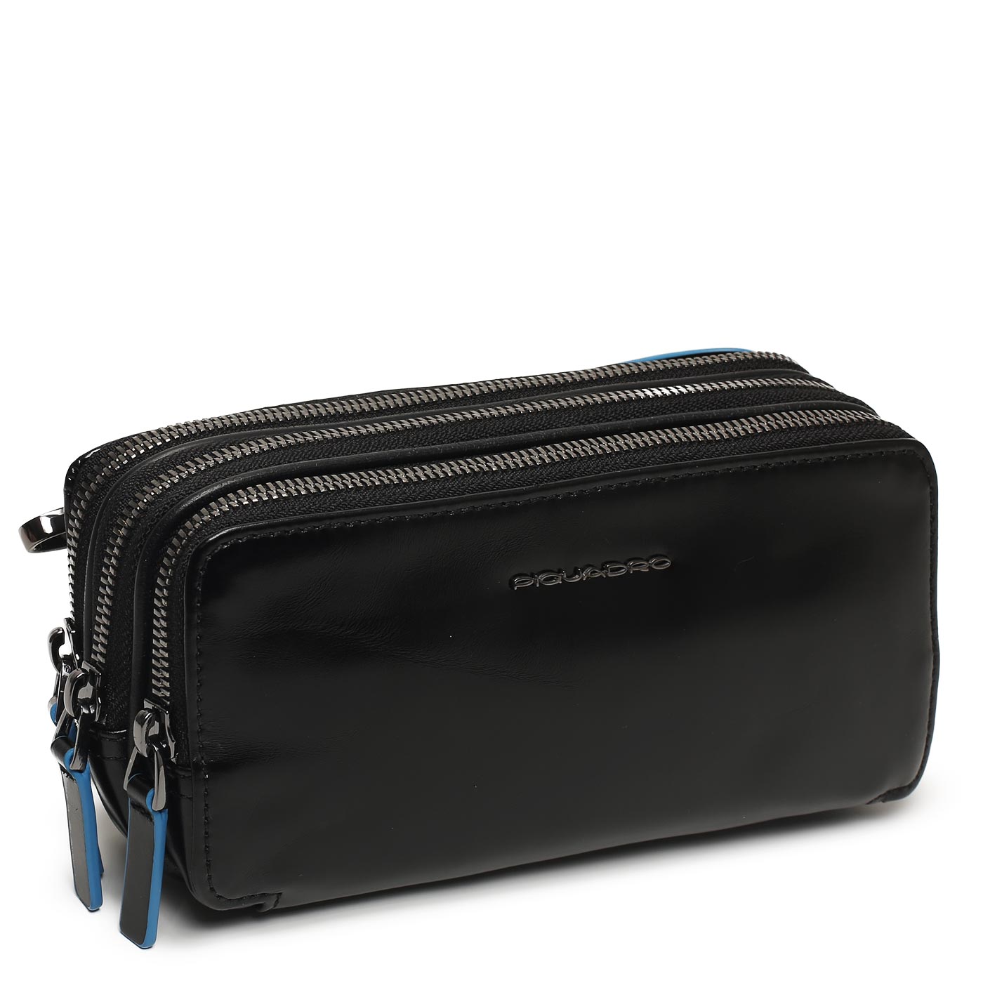 Кожаная визитка Piquadro Blue square