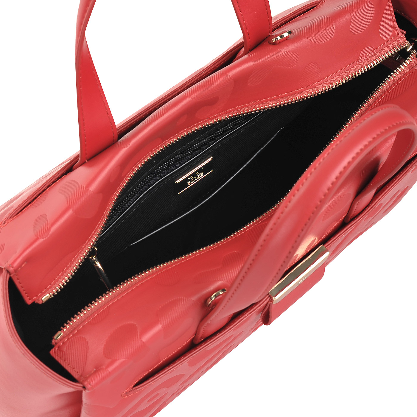 Женская кожаная сумка с тиснением Cavalli Class Sofia