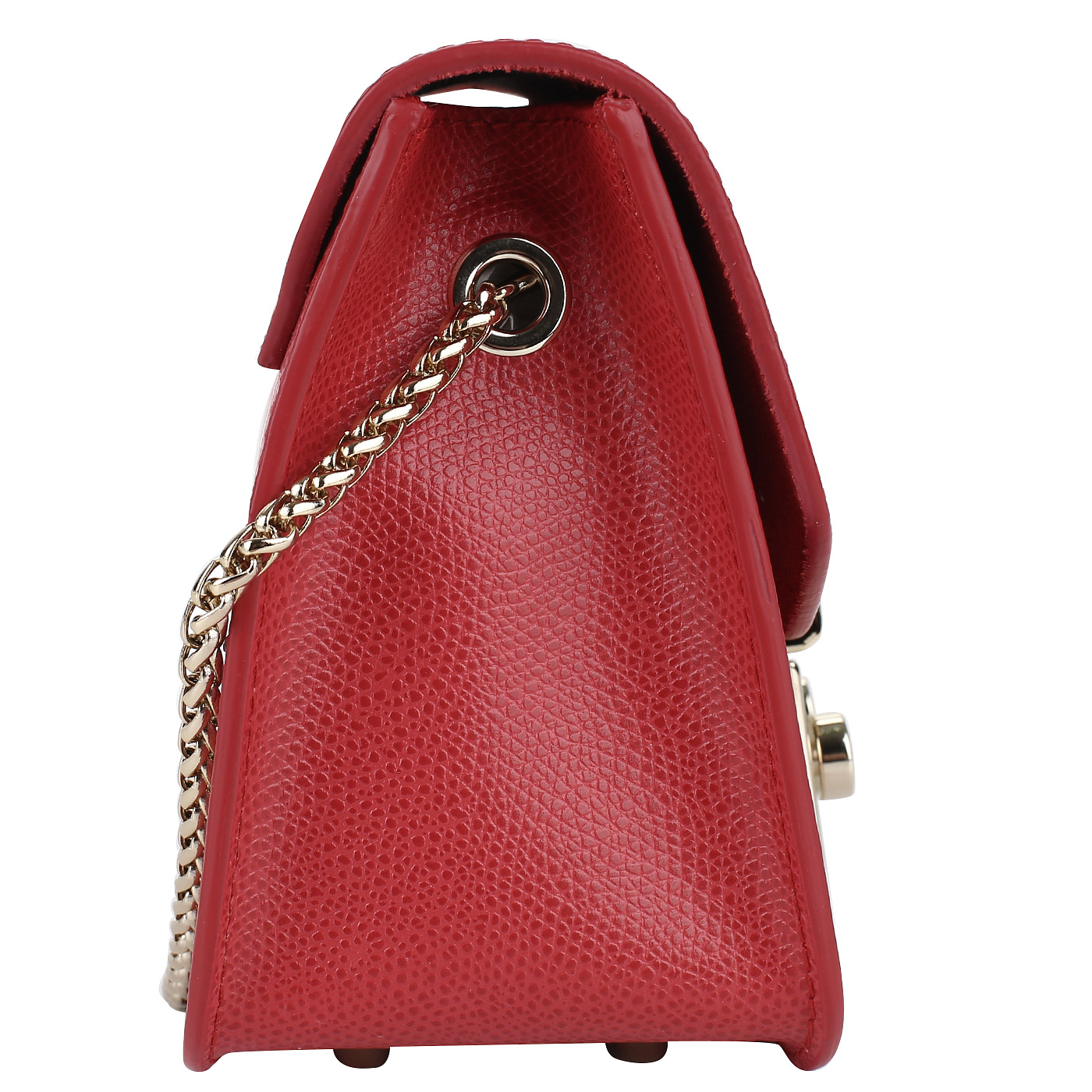 Красная сумочка со съемной цепочкой Furla Metropolis