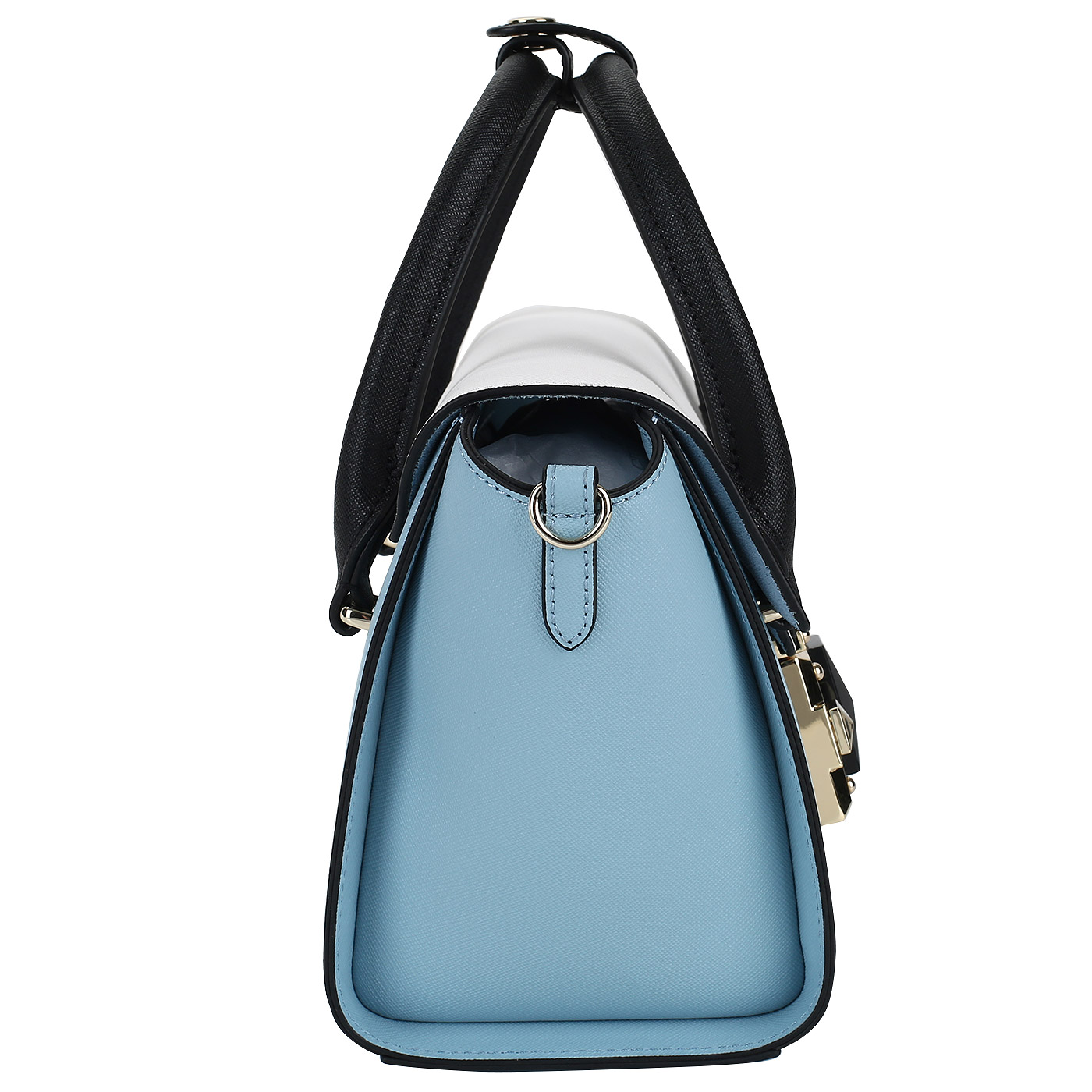 Сафьяновая сумочка с откидным клапаном Cromia It saffiano