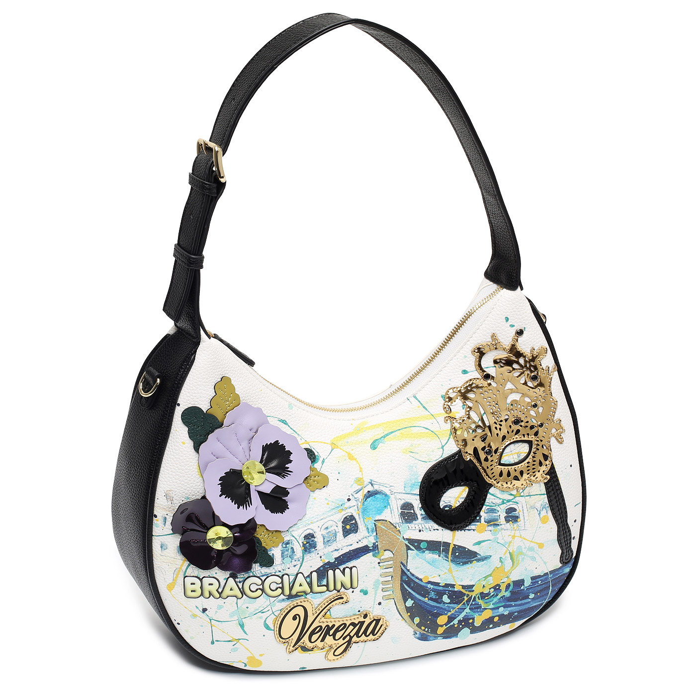 Сумка с ручкой Braccialini Cartoline