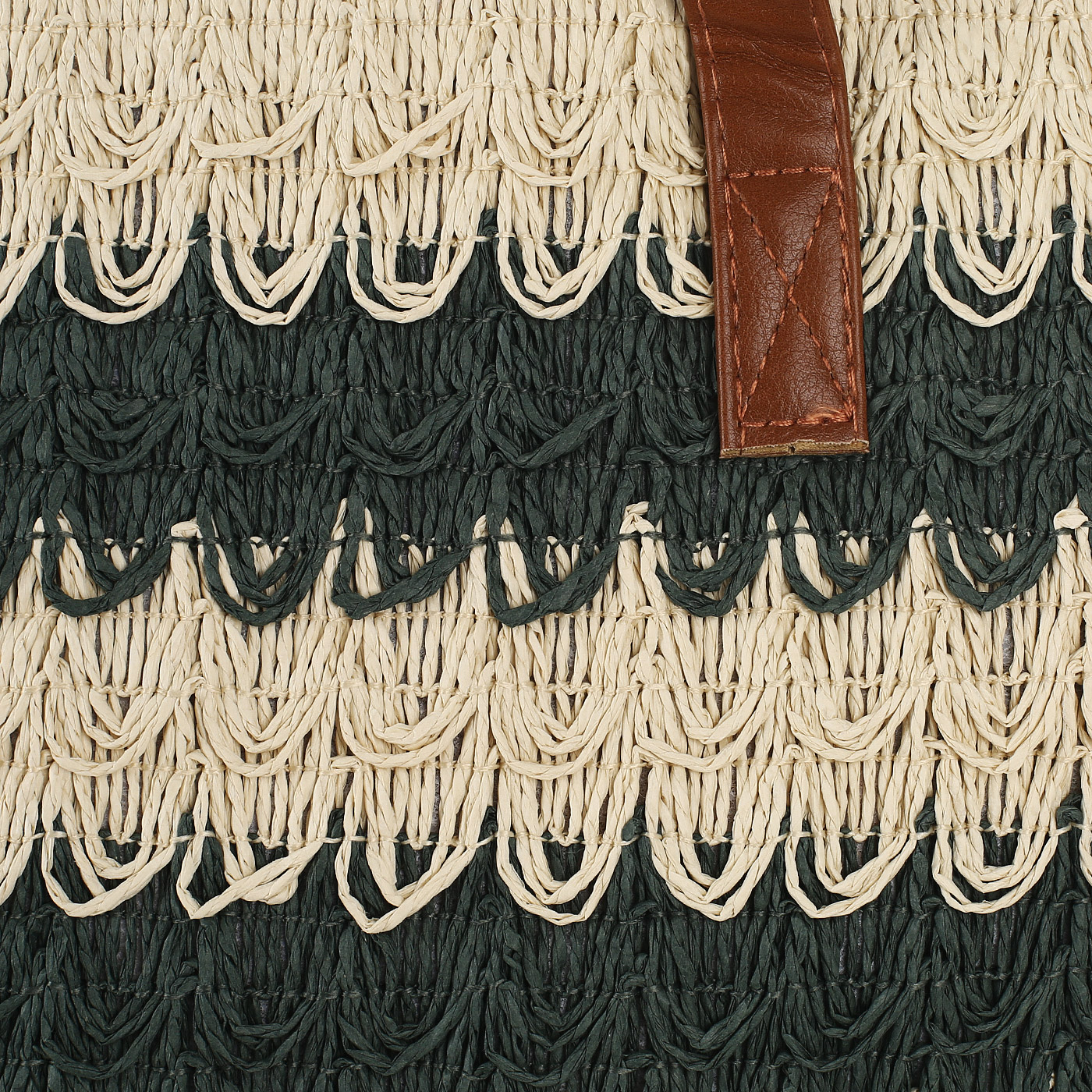 Плетёная сумка из волокон рафии Dispacci 