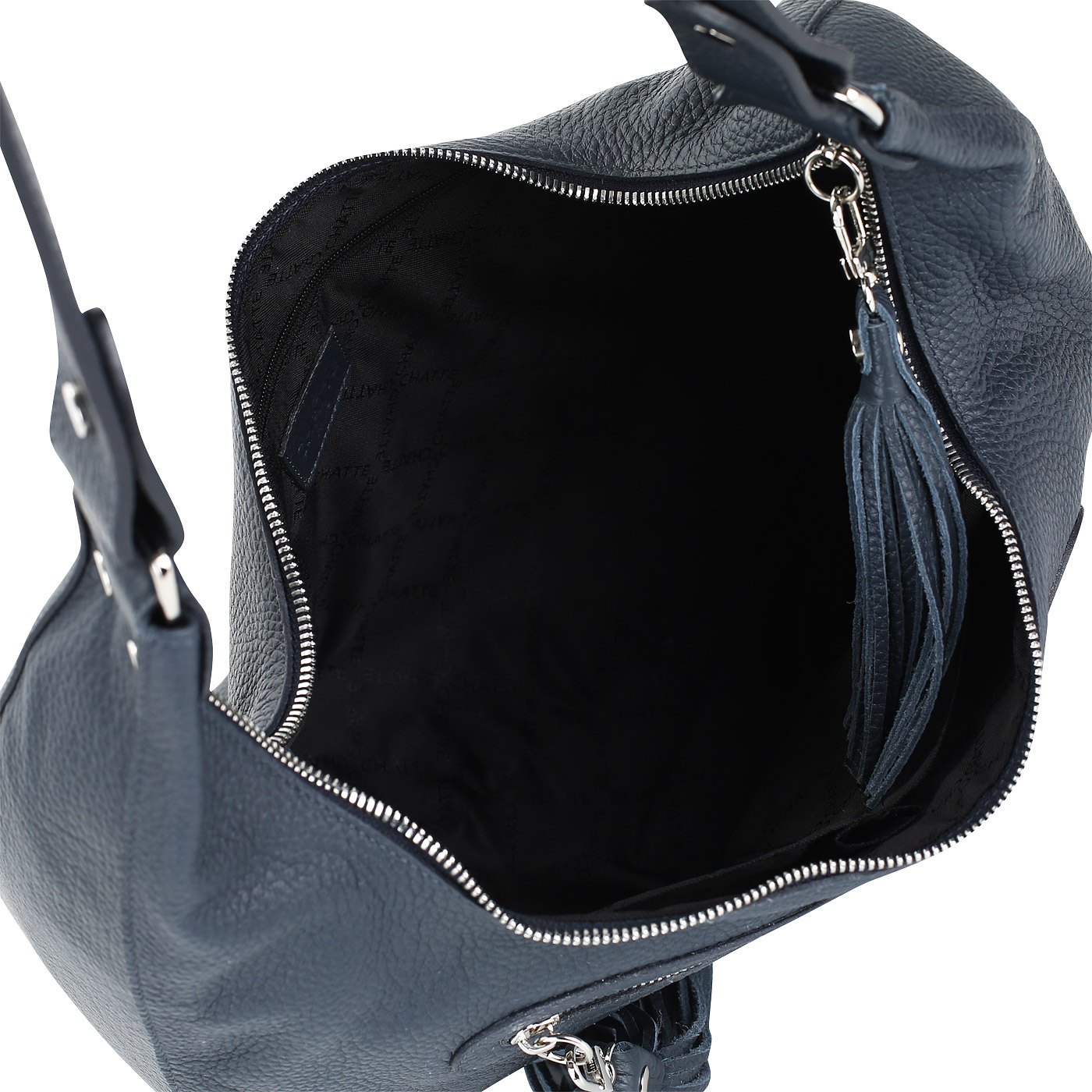 Женская кожаная сумка-хобо Chatte 