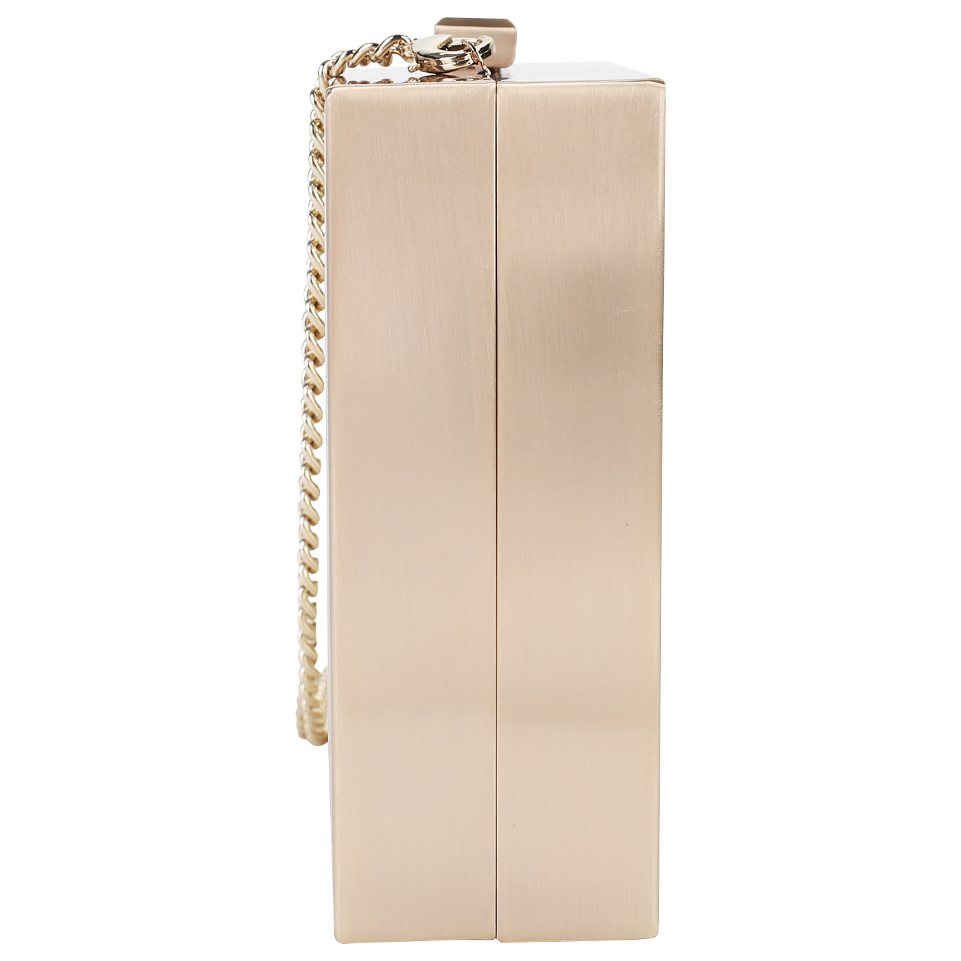 Золотистая женская сумочка с плечевой цепочкой Love Moschino Sparkling