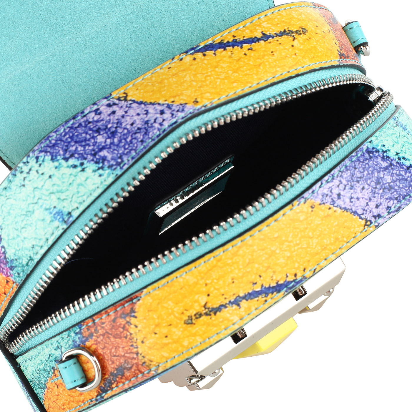 Круглая сумочка с принтом Cromia Felicita