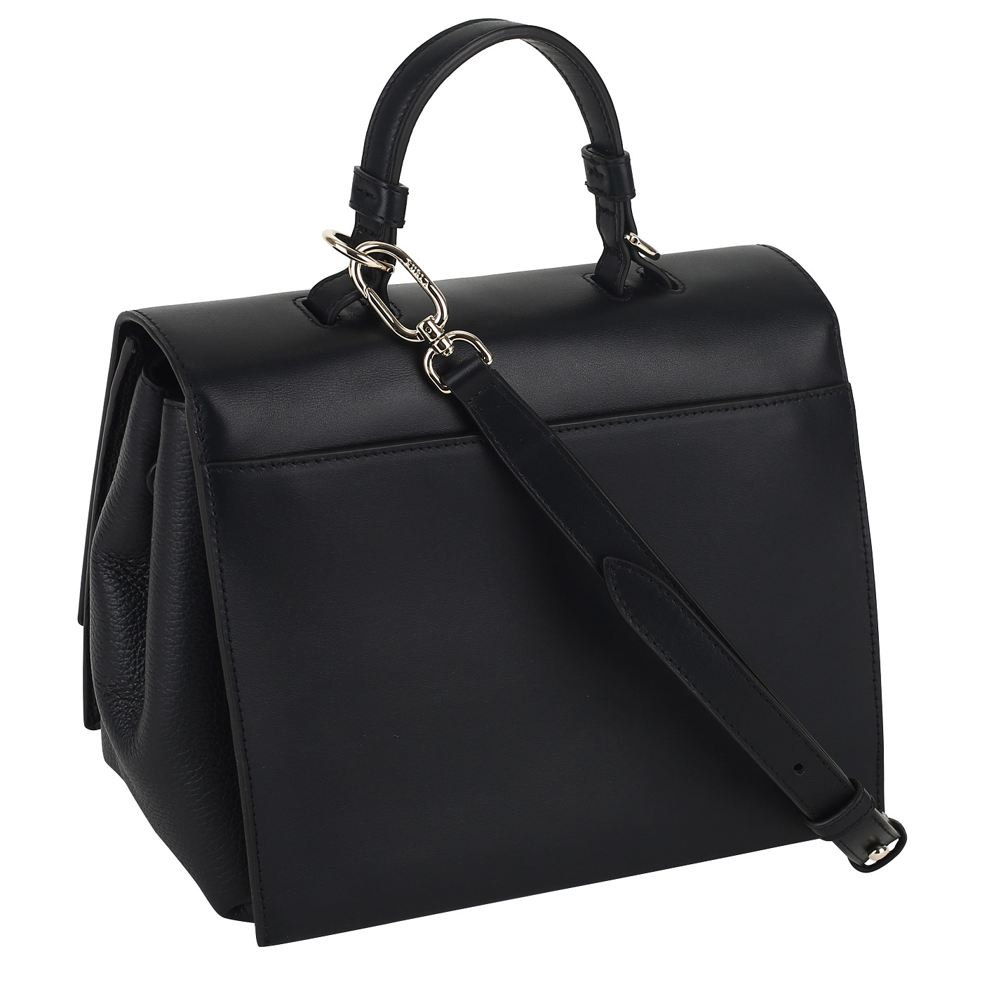 Кожаная сумка Furla Emma