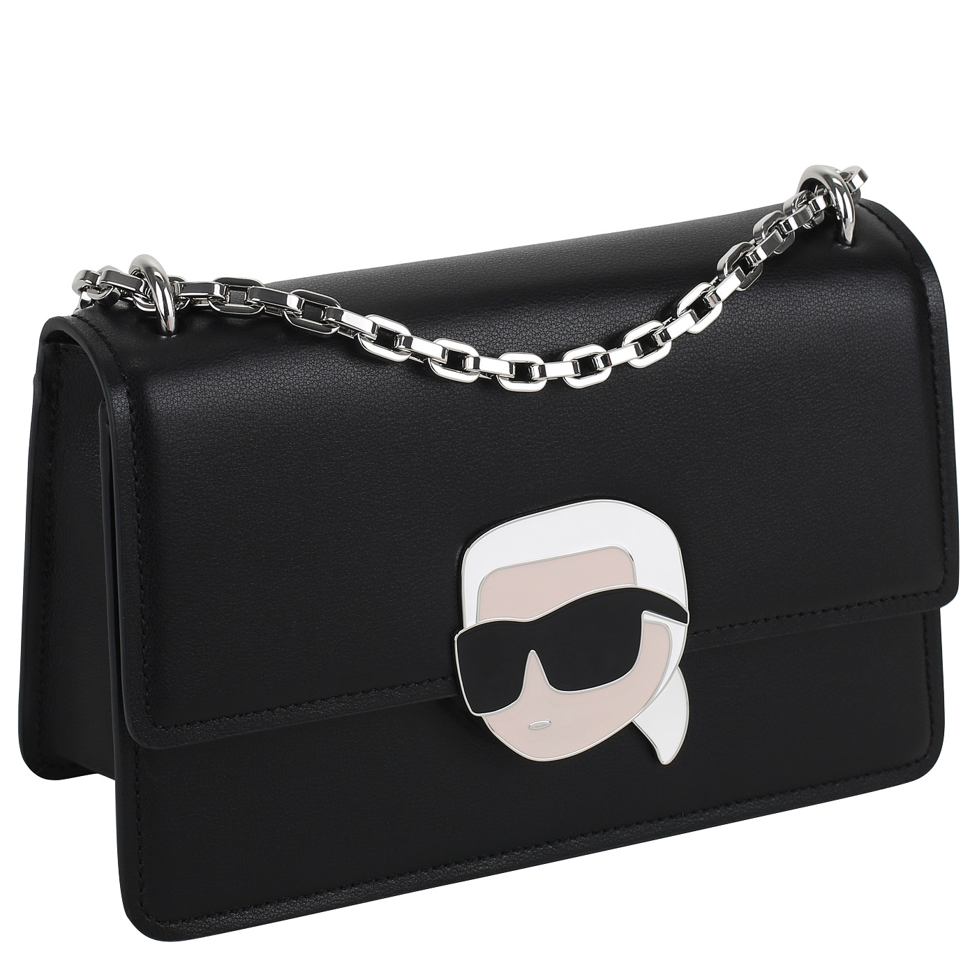 Сумка через плечо с цепочкой Karl Lagerfeld Ikonik 2.0