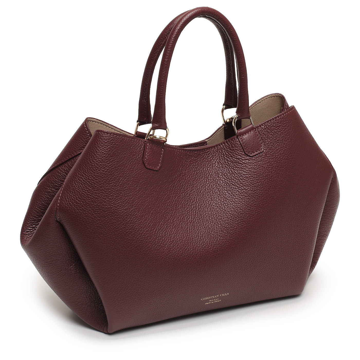 Кожаная сумка Christian Villa Peggy