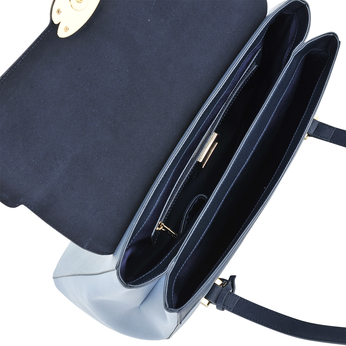 Вместительная сумка из сафьяновой кожи с длинными ручками Cromia Luxury