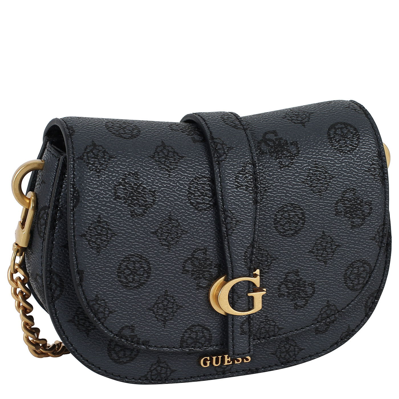 Сумка через плечо с цепочкой Guess Kuba Mini