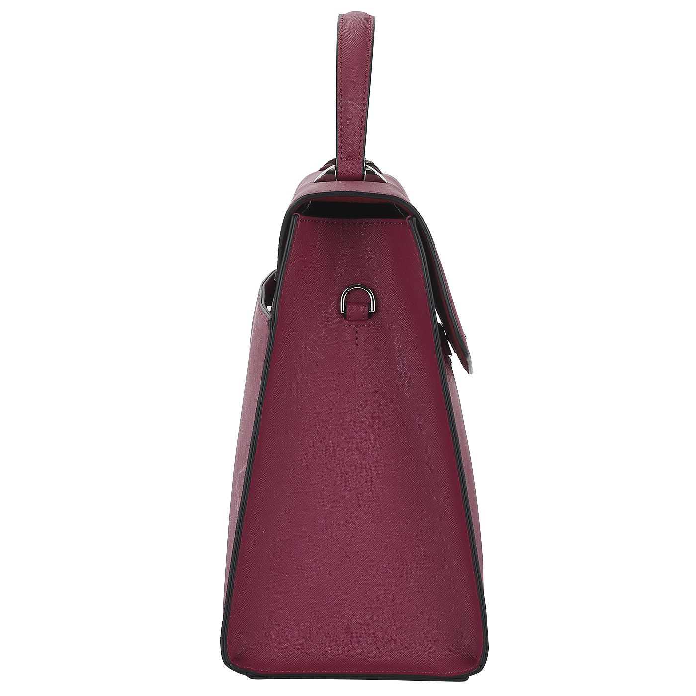 Сафьяновая сумка с откидным клапаном Cromia Perla