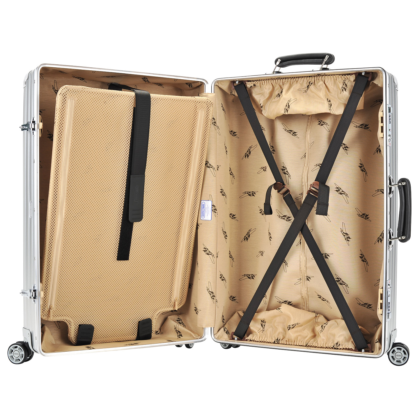 Чемодан из алюминия на колесах Rimowa Classic flight