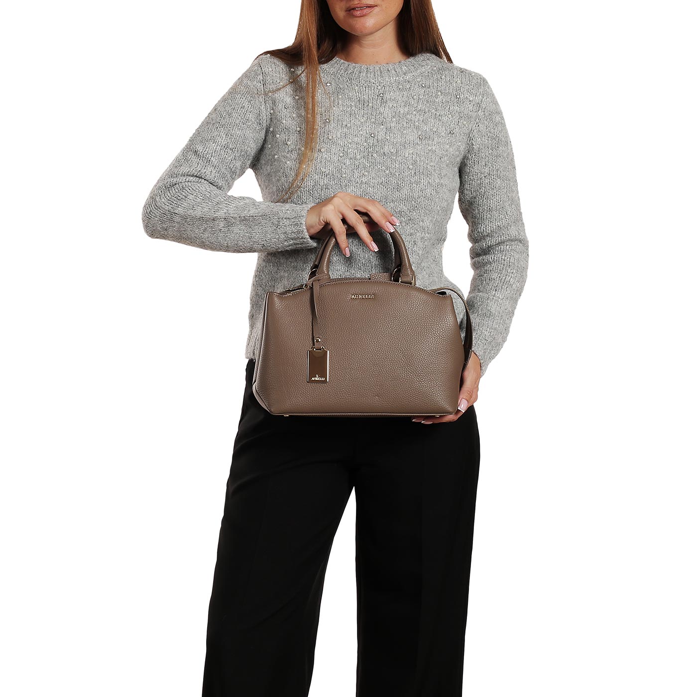 Кожаная сумка Aurelli Soft