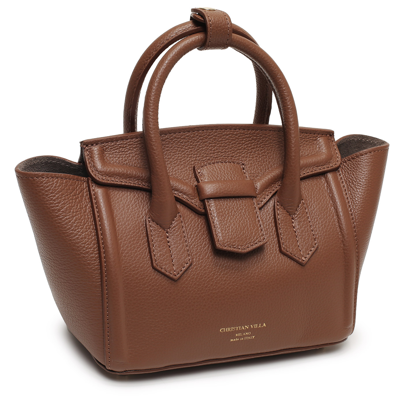 Кожаная сумка Christian Villa Peggy