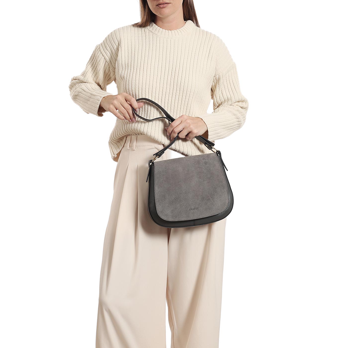 Кожаная сумка Chatte Marseille