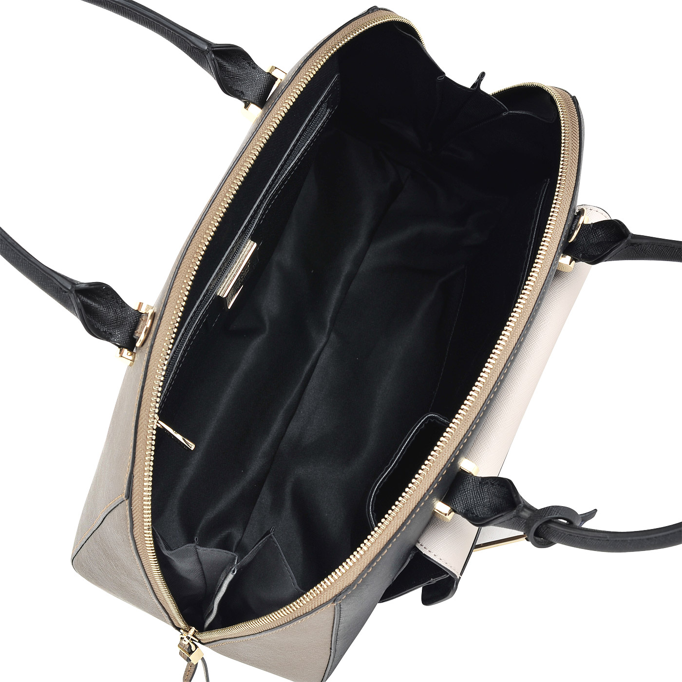 Вместительная сумка из сафьяновой кожи с короткими ручками Cromia Luxury