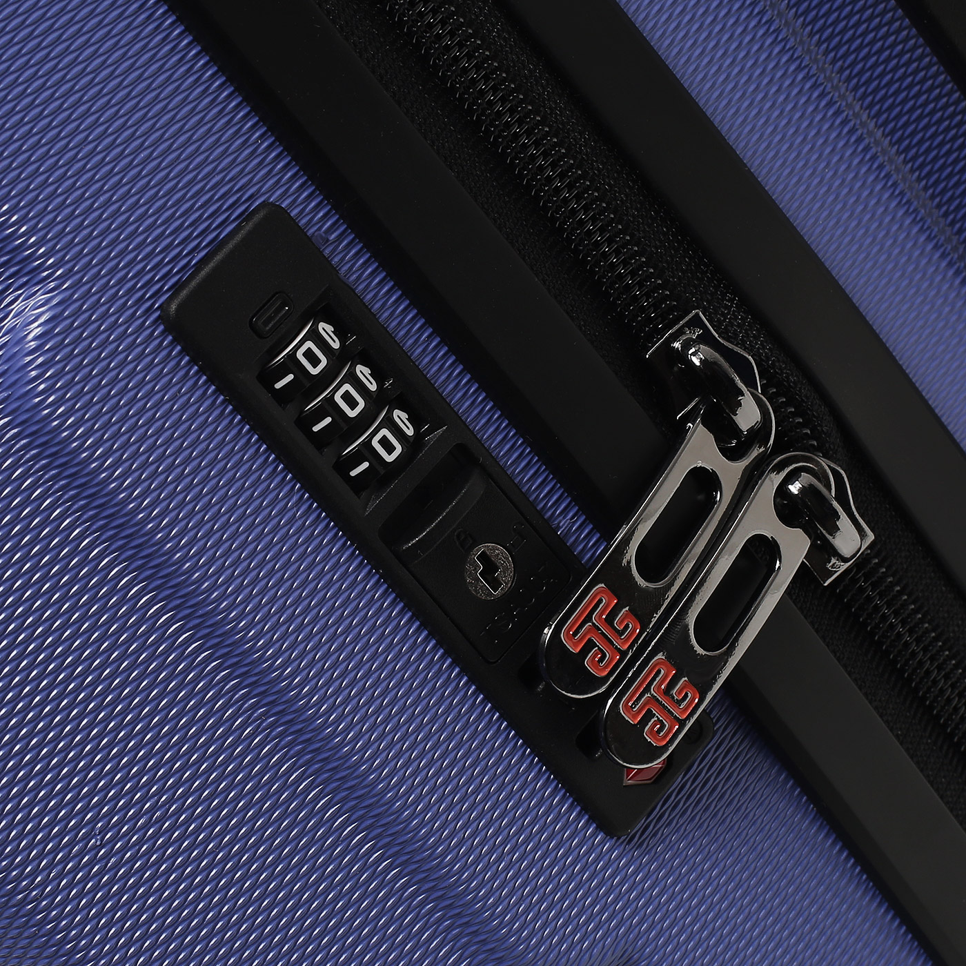 Чемодан с амортизированными колесами Eberhart Spectrum