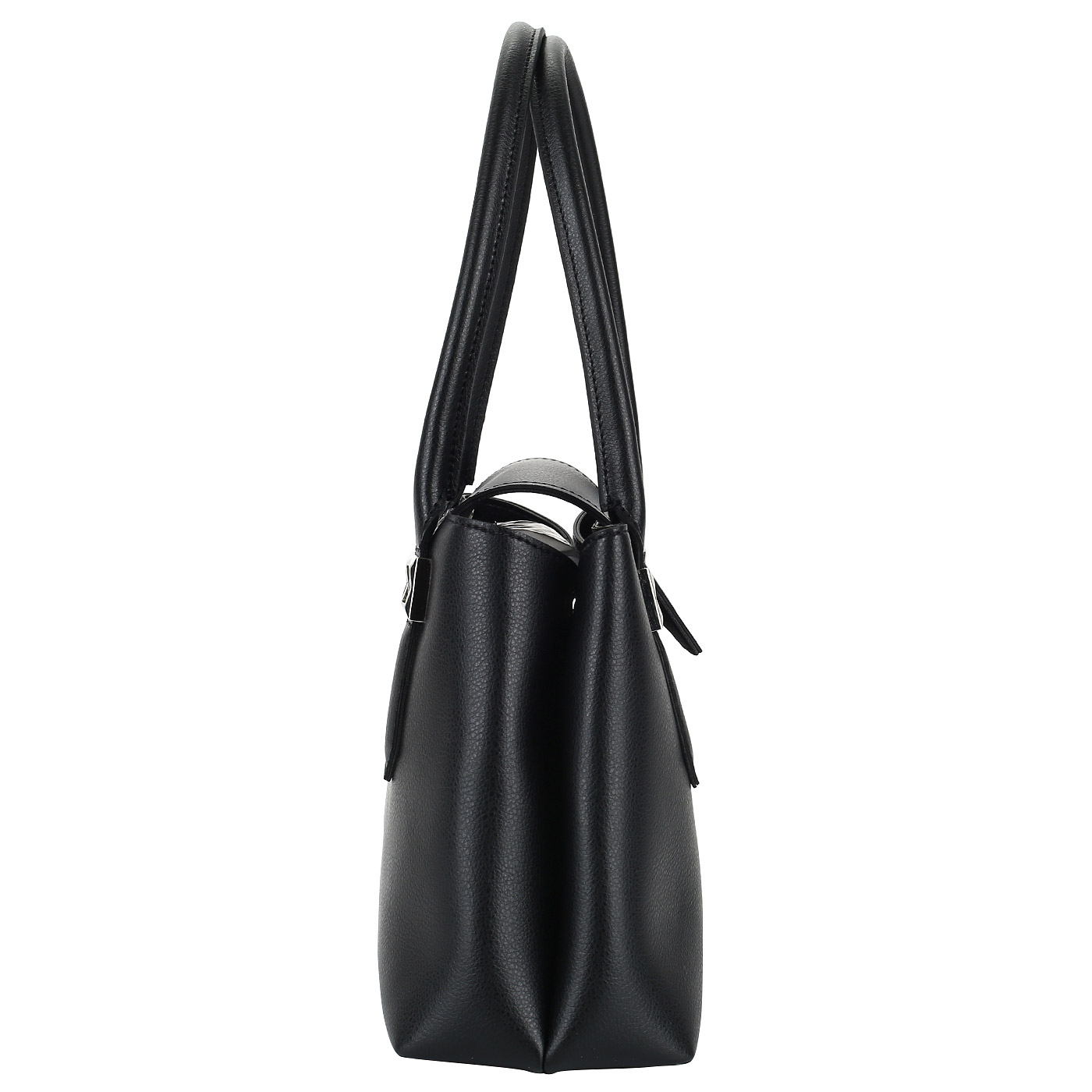 Черная женская сумка с длинными ручками Chatte 