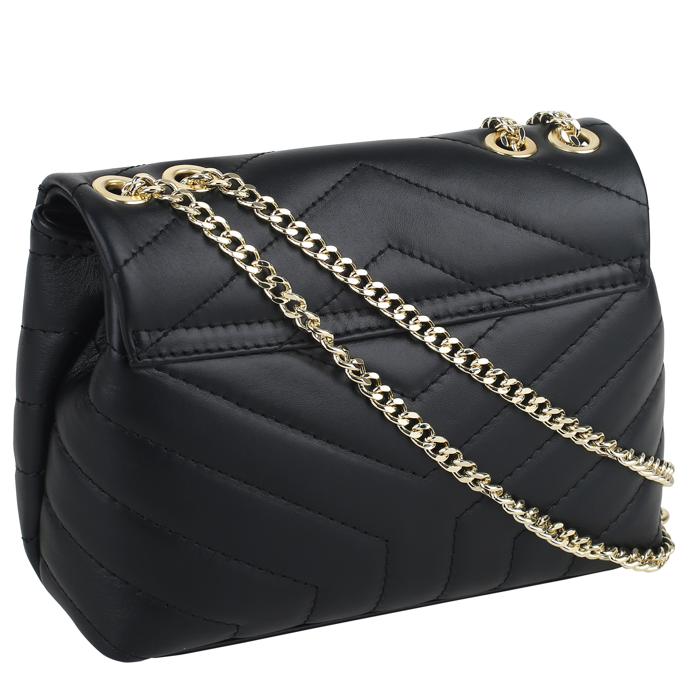 Сумка через плечо с цепочкой Marina Volpe Belen