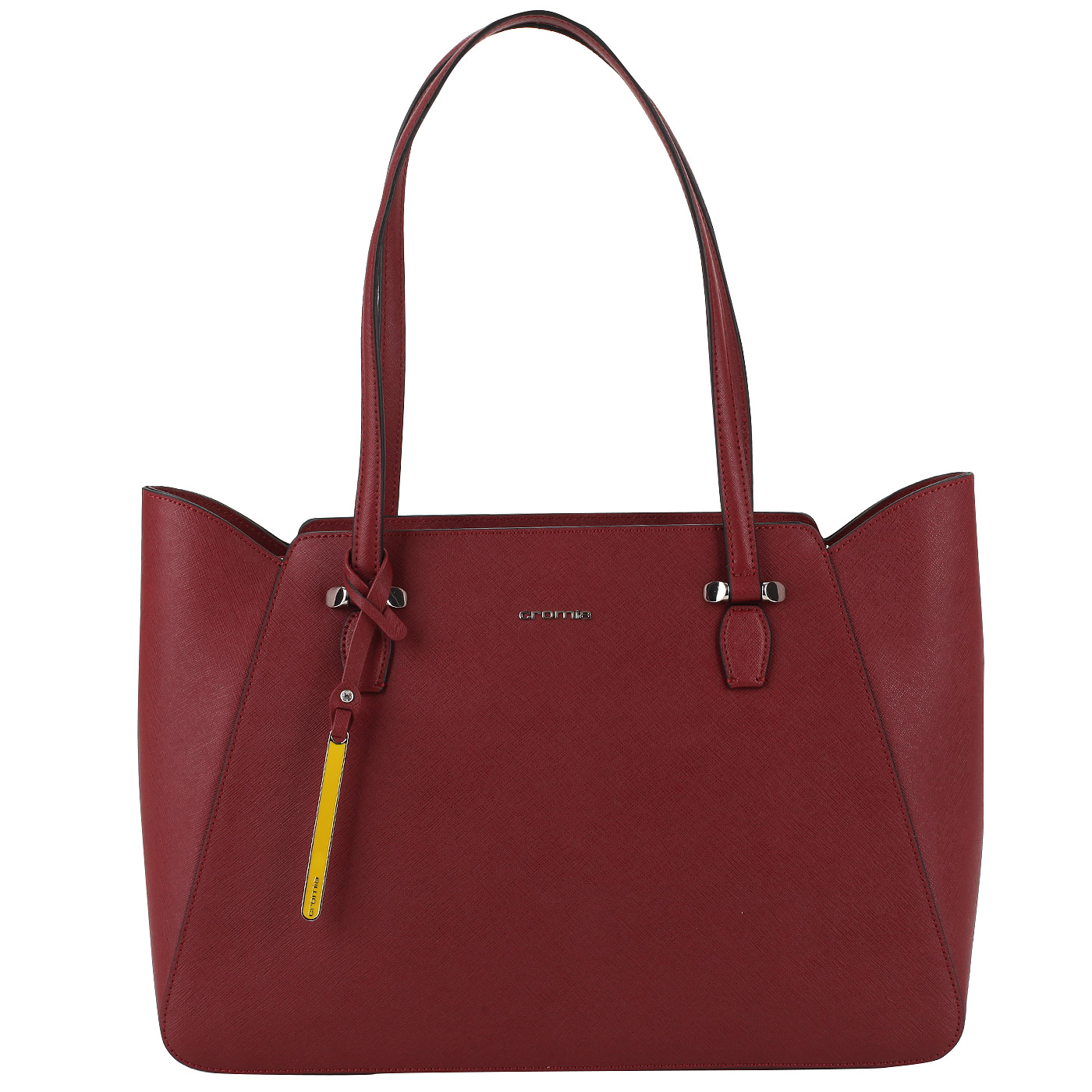 Cromia Бордовая сумка с длинными ручками