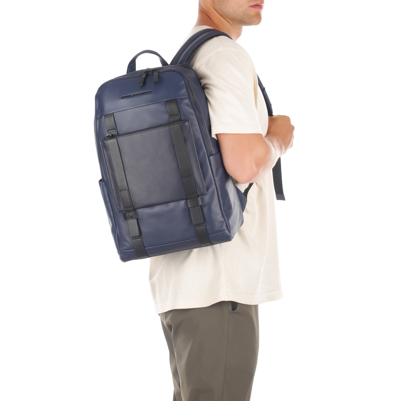 Кожаный рюкзак Piquadro David