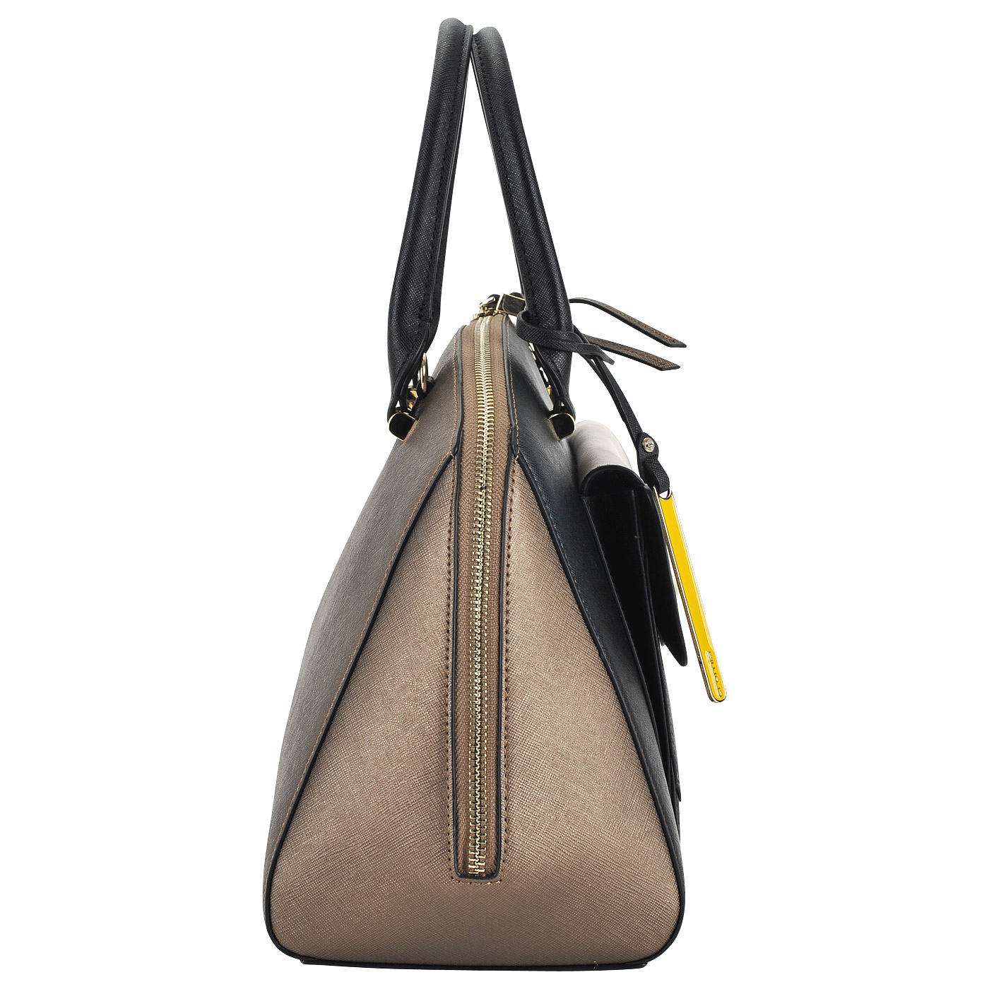 Вместительная сумка из сафьяновой кожи с короткими ручками Cromia Luxury
