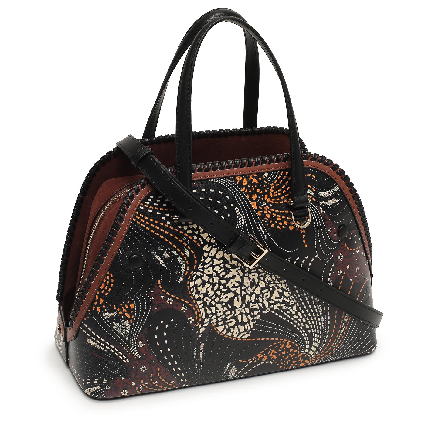 Кожаная сумка Cromia Iside