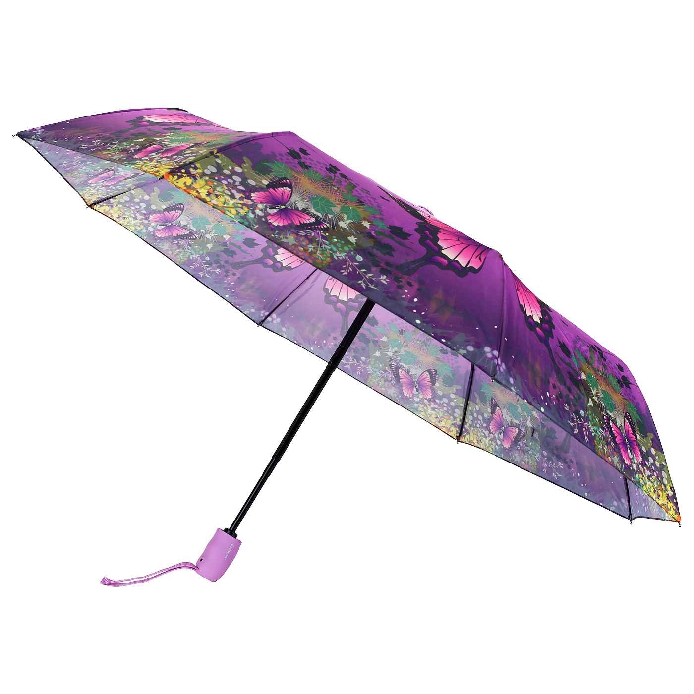 Складной зонт с бабочками Raindrops 