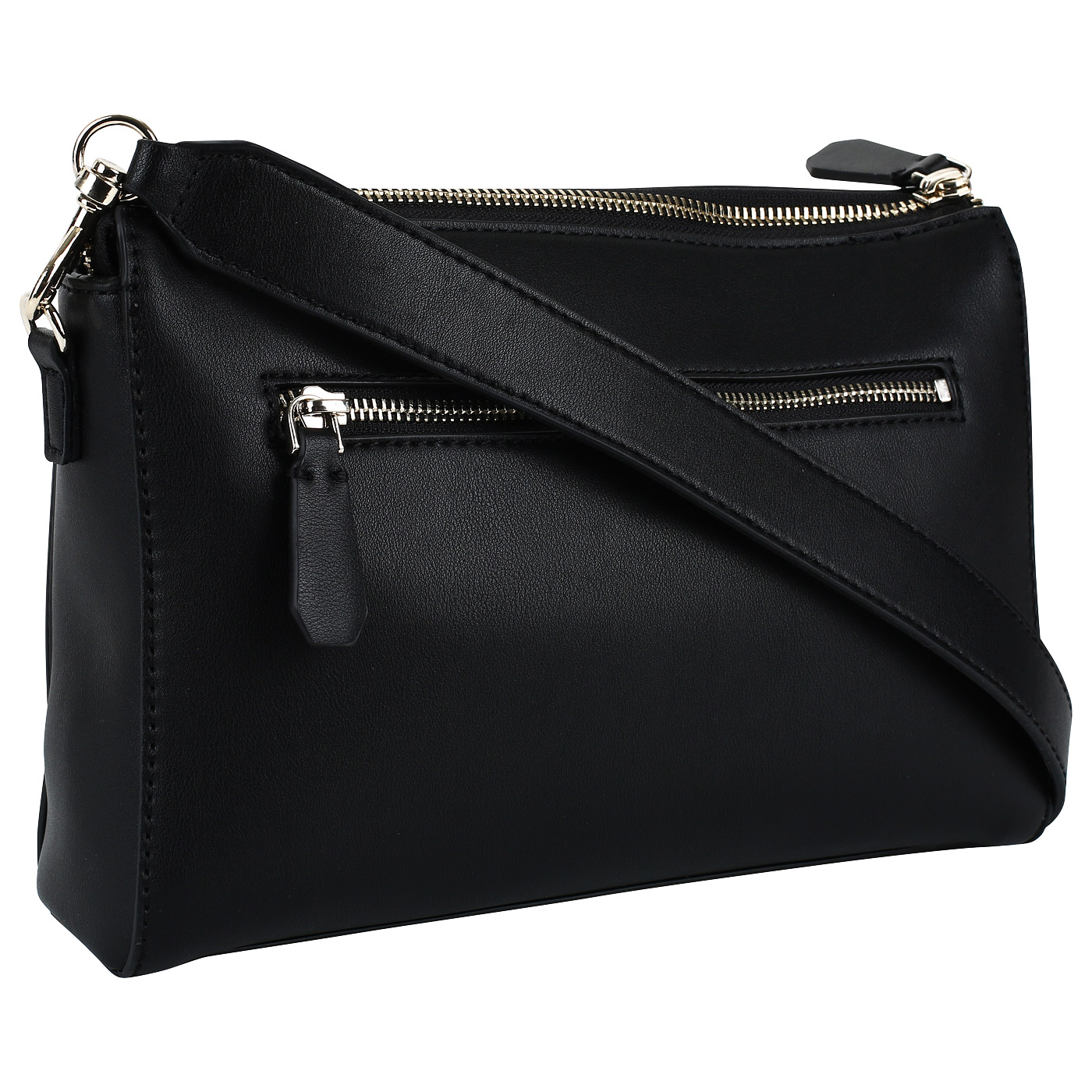 Черная женская сумочка со съемным плечевым ремешком Guess Anuka