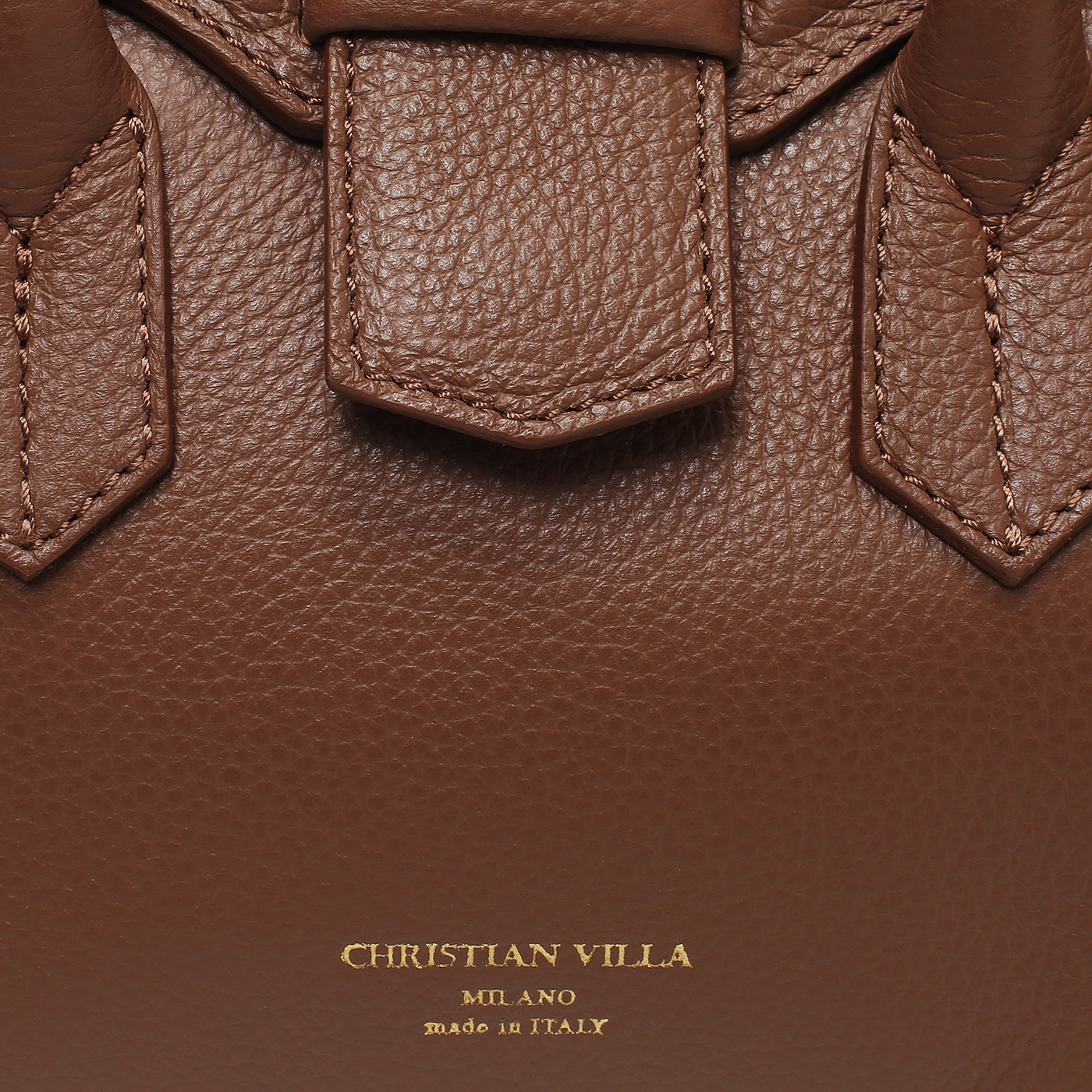 Кожаная сумка Christian Villa Peggy